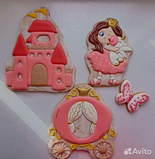 Пряничные топперы для торта