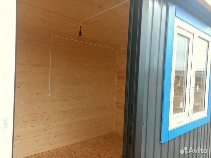 Модульный домик из блок контейнеров