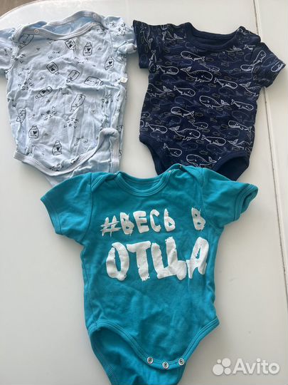 Пакет вещей на ребенка 56 62 68