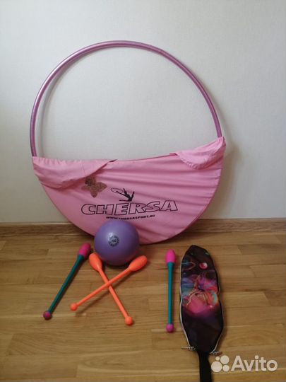 Обруч, булавы, мяч