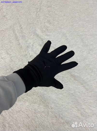 Перчатки зимние Puma black (Арт.21319)