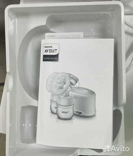 Молокоотсос avent электрический