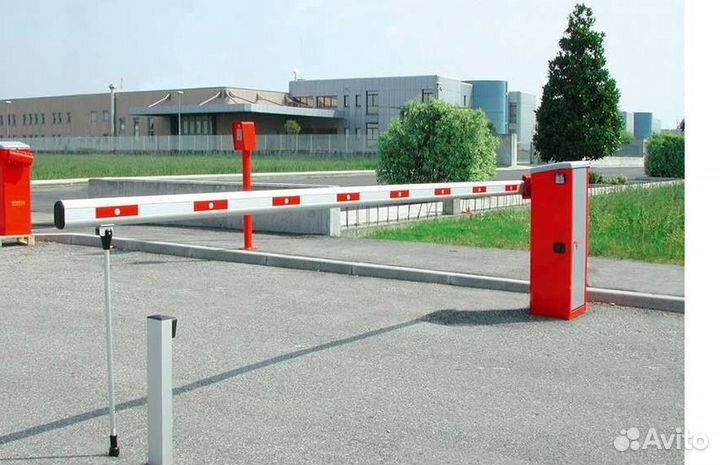 Тумба шлагбаума