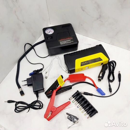 Пуско зарядное устройство с компрессором #166