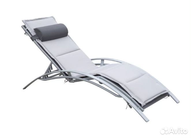 Кресло шезлонг складное