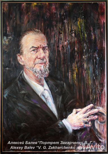 Портрет по фото маслом на холсте, шарж, картина