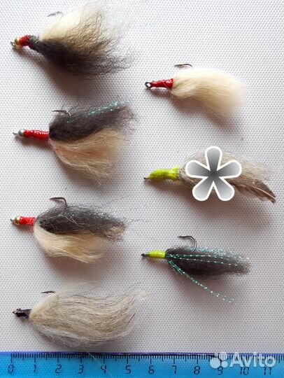 Цикады, стримеры (вабики) ручной работы