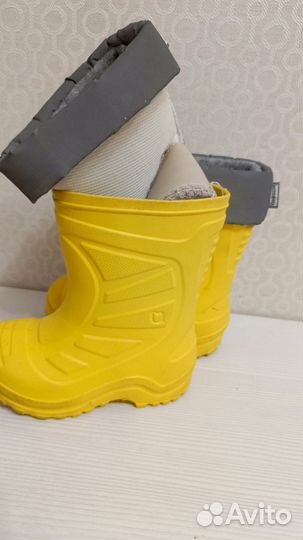 Детские резиновые сапоги 23 размер Котофей