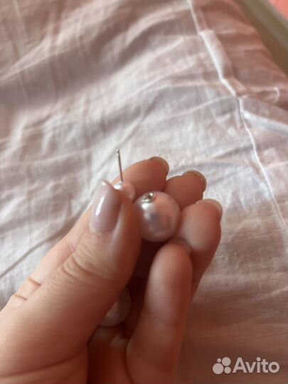 Жемчужные серьги