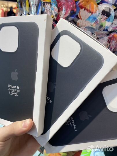 Чехол на iPhone экокожа с SafeMag