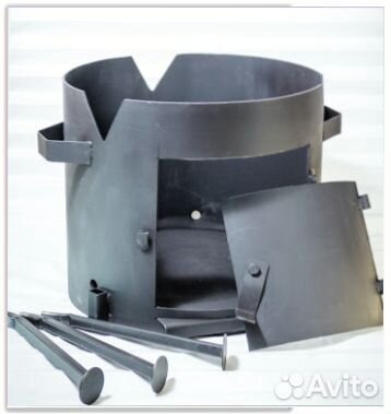 Казан 16л+печь 3мм.Подарок шумовка.Доставка