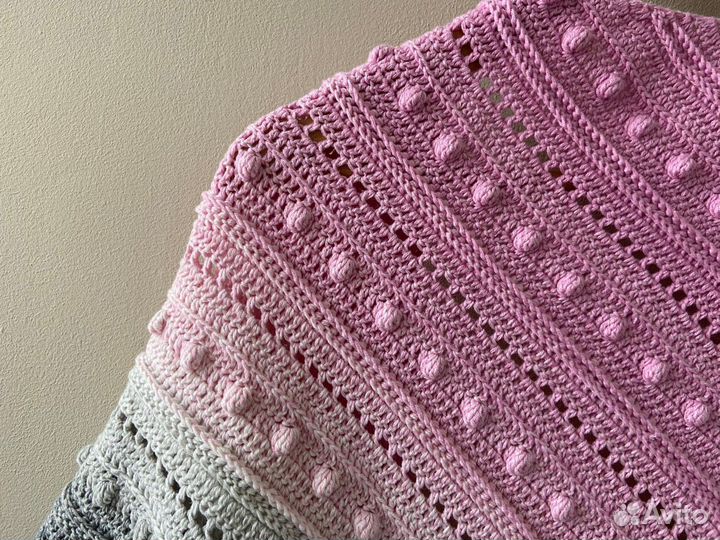 Бактус вязаный шаль шарф палантин косынка