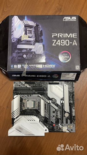 Связка материнская плата asus Prime Z490-a