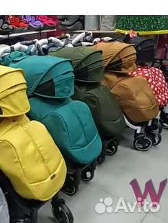 Коляски новые много