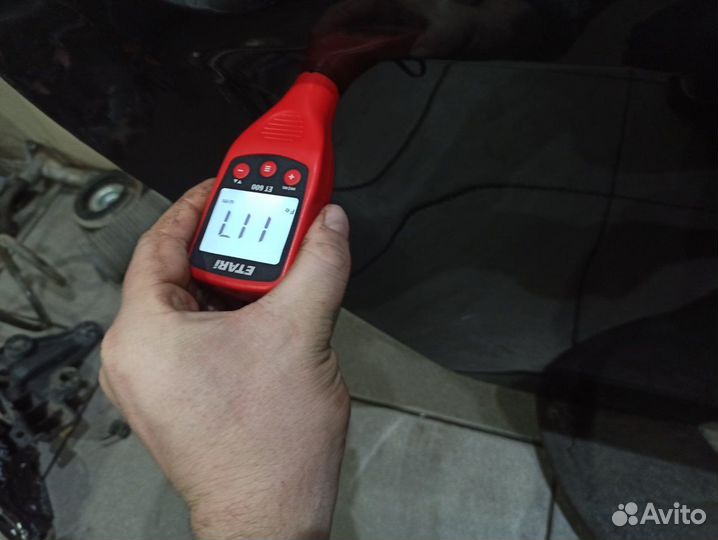 Дверь задняя правая Рено Дастер чёрная