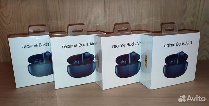 Наушники Realme Buds Air 3 Blue Global новые