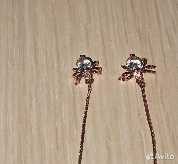 Серьги (протяжки) 925