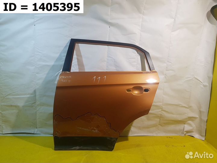 Дверь задняя левая Hyundai Creta