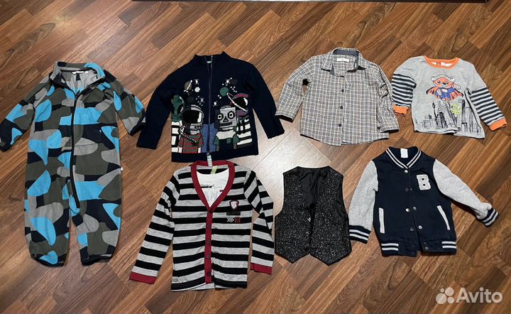 Детские вещи пакетом на мальчика 86 92
