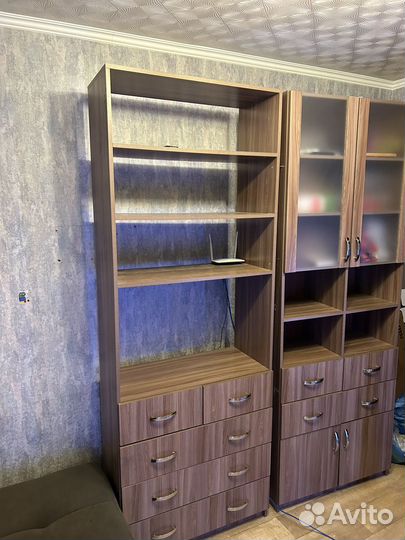 Стелаж с компьютерным местом