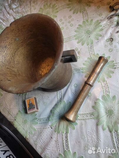 Ступка бронзовая 19 век