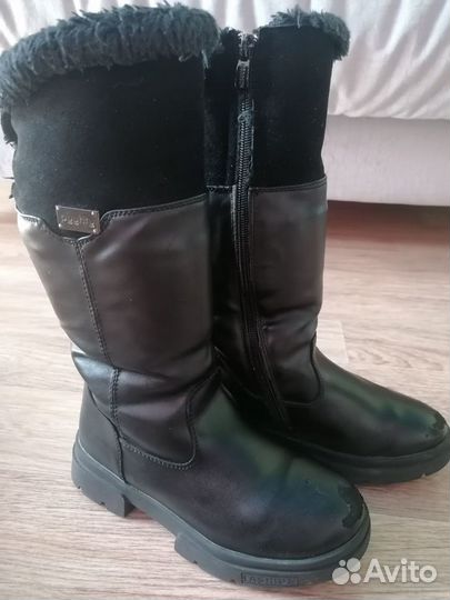 Сапоги зимние для девочки 32 размер