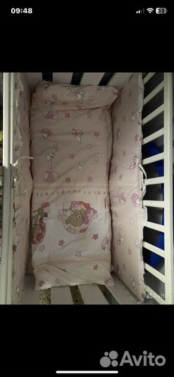 Бортики в кроватку новые