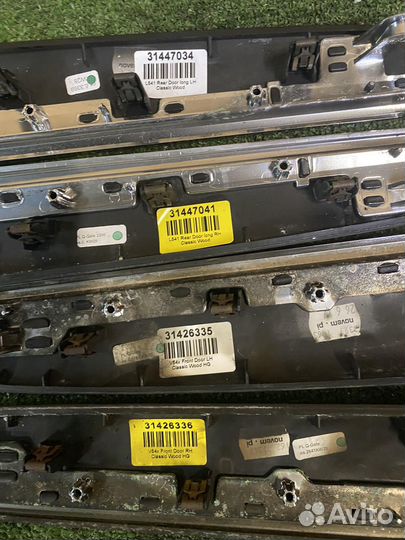 Декоративные накладки салона volvo S90 long