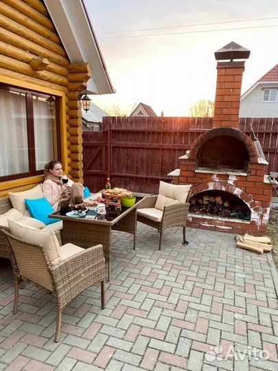 Набор плетеной мебели из ротанга