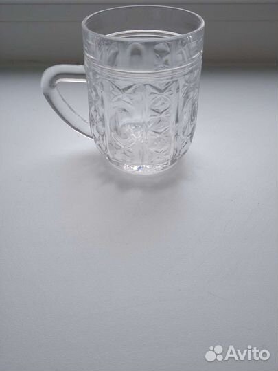 Кружки хрусталь 6 шт