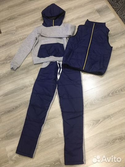 Костюм спортивный утепленный тройка