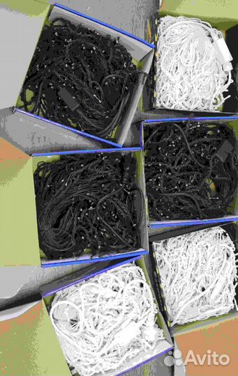 Гирлянда бахрома 25м