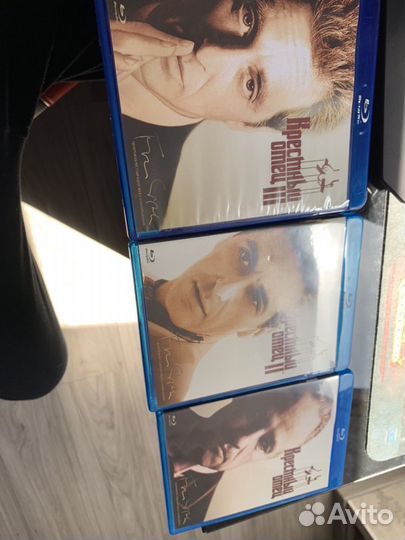 Крестный отец трилогия, коллекционное издание Blu