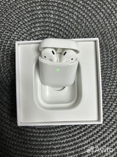 Наушники AirPods wireless charging case