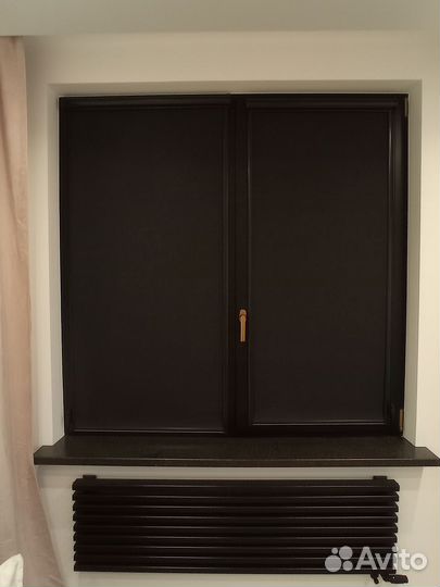 Рулонные шторы черные