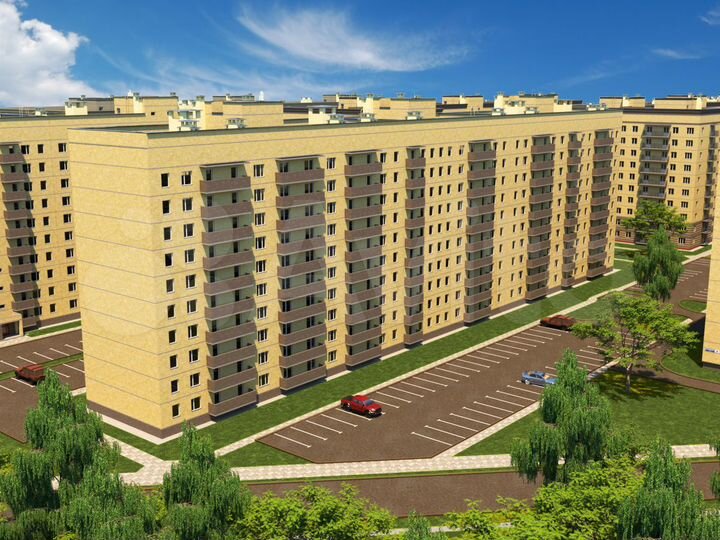 3-к. квартира, 85,5 м², 2/10 эт.