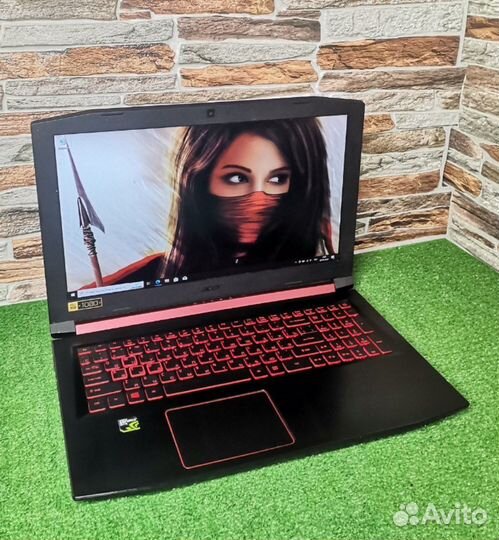 Игровой ноутбук Acer i5 7го/GTX 1050ti/16ram