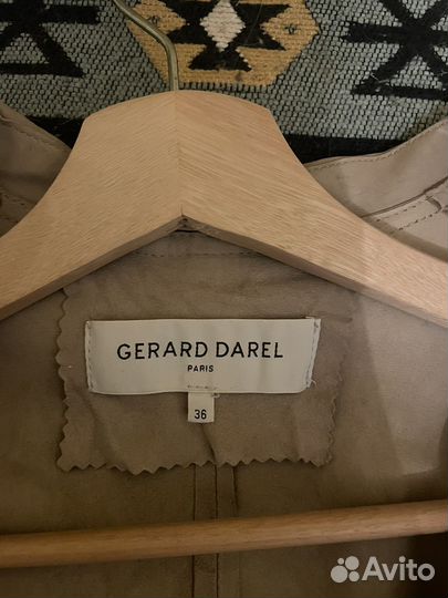 Плащ замшевый Gerard darel