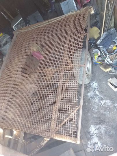 Телега прицеп самоделка бу