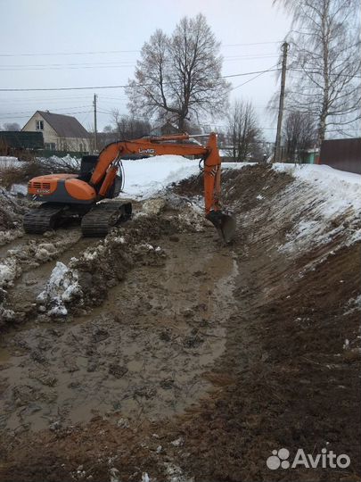 Услуги экскаватора и камаза