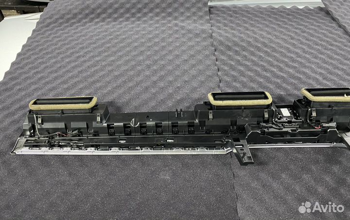 Декор, планка vw passat b8 с кнопками часами