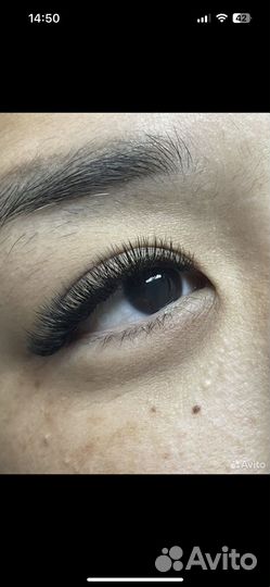 Наращивание ресниц на дому