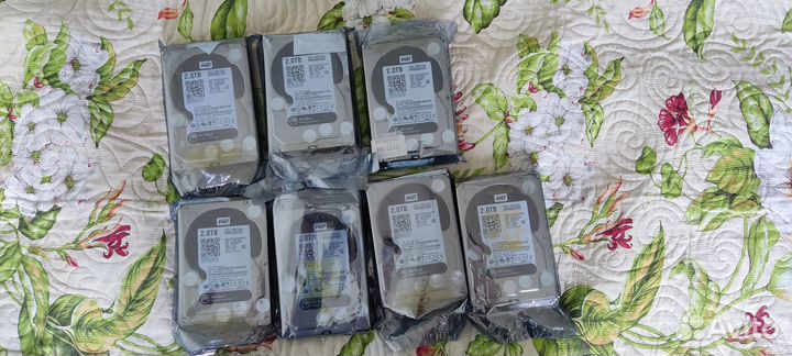 Жесткий диск 2 тб 3.5 - 7 шт (можно поштучно)