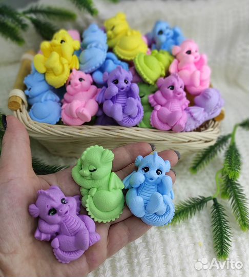 Дракончики из мыла