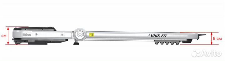 Беговая дорожка unixfit R-280P 110 кг