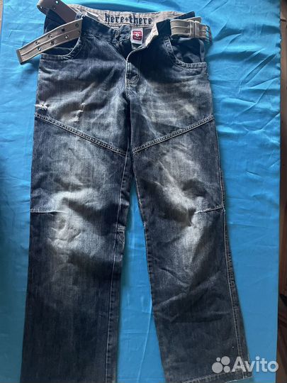 Джинсы широкие с ремнём Германия оригинал