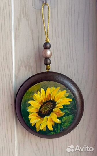 Картина на подвесе Подсолнух