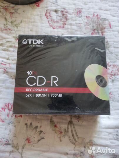 DVD и CD диски новые