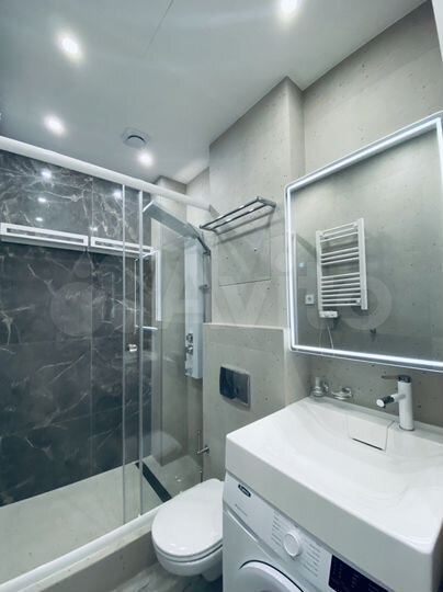 2-к. квартира, 55,4 м², 1/21 эт.