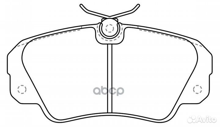 Колодки тормозные BP34022 SB Nagamochi